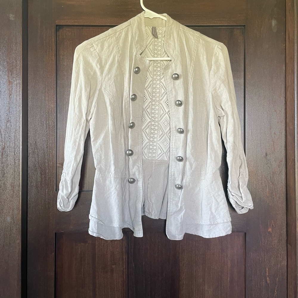 Vanity beige blazer